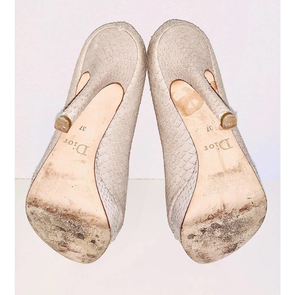 Dior Snakeskin Pumps - Picture 4 of 6
